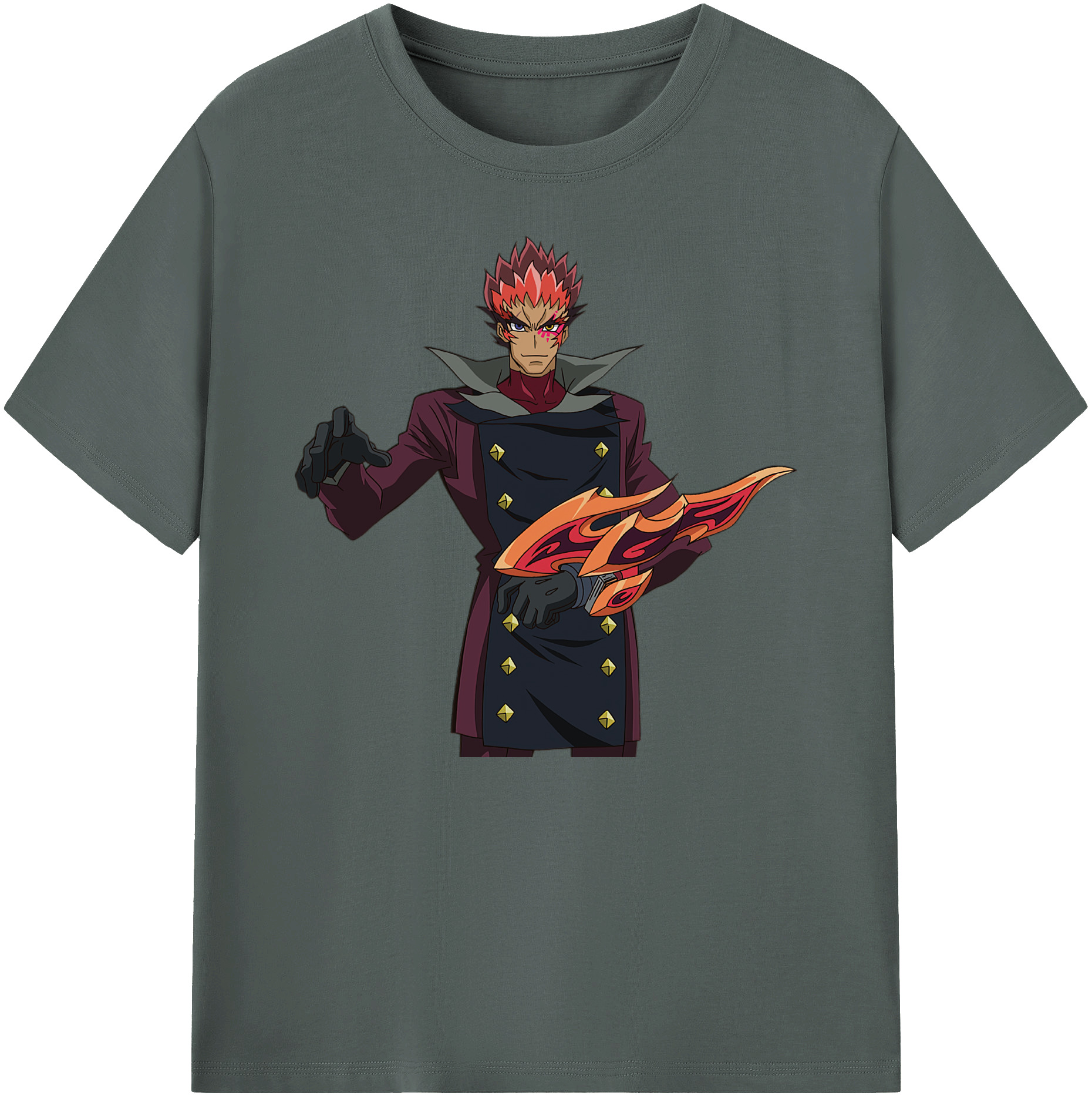 （画像用） 遊☆戯☆王 Yu-Gi-Oh! 綿100％ メンズ半袖Tシャツ｜肌触りやわらか＆通気性